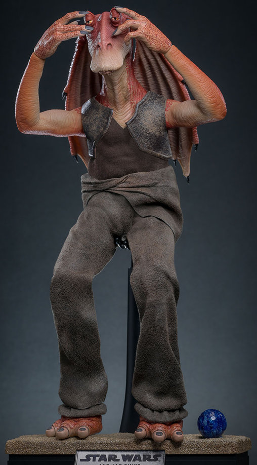 Star Wars - Episode I - The Phantom Menace: Jar Jar Binks, 1/6 Figur von Hot Toys