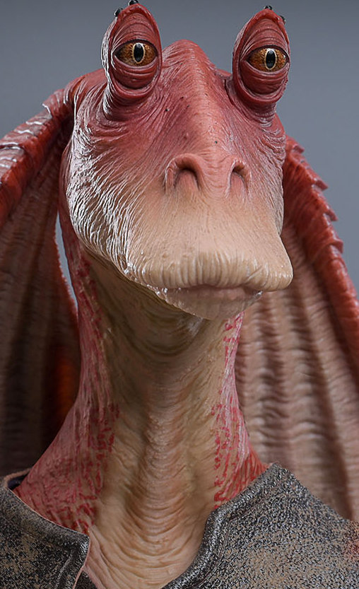 Star Wars - Episode I - The Phantom Menace: Jar Jar Binks, 1/6 Figur von Hot Toys