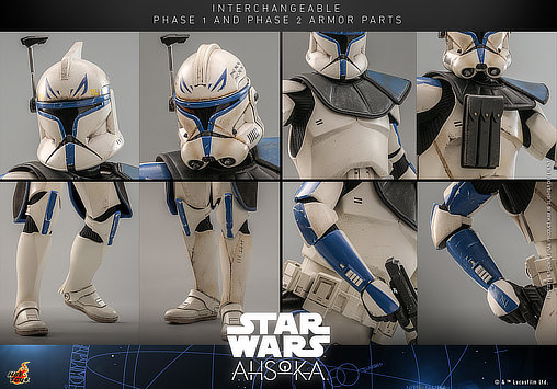 Star Wars - Ahsoka: Captain Rex, 1/6 Figur von Hot Toys