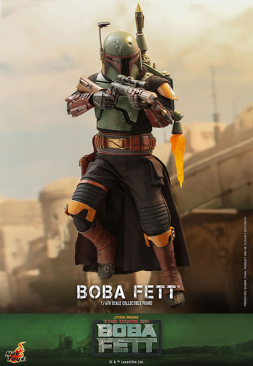 Star Wars - The Book of Boba Fett: Boba Fett, 1/6 Figur von Hot Toys