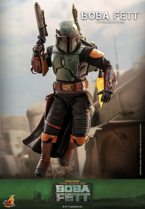 Star Wars - The Book of Boba Fett: Boba Fett, 1/6 Figur von Hot Toys