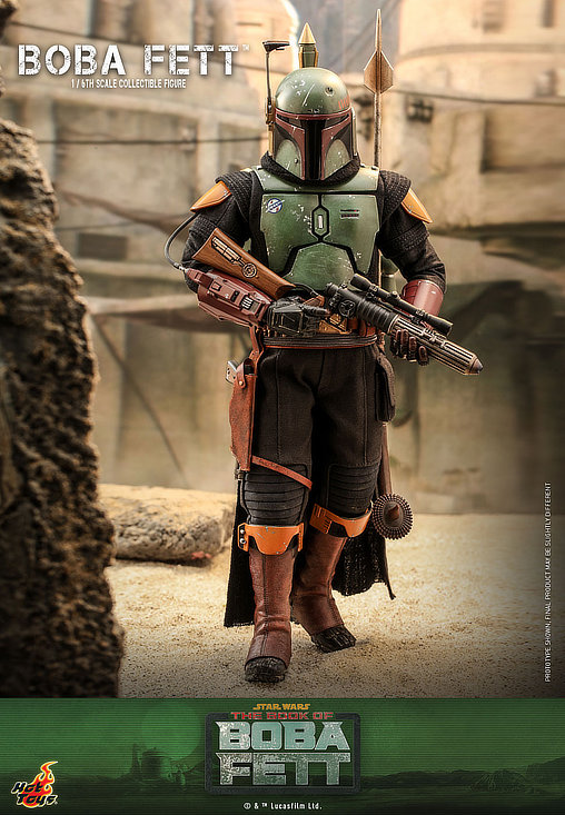 Star Wars - The Book of Boba Fett: Boba Fett, 1/6 Figur von Hot Toys