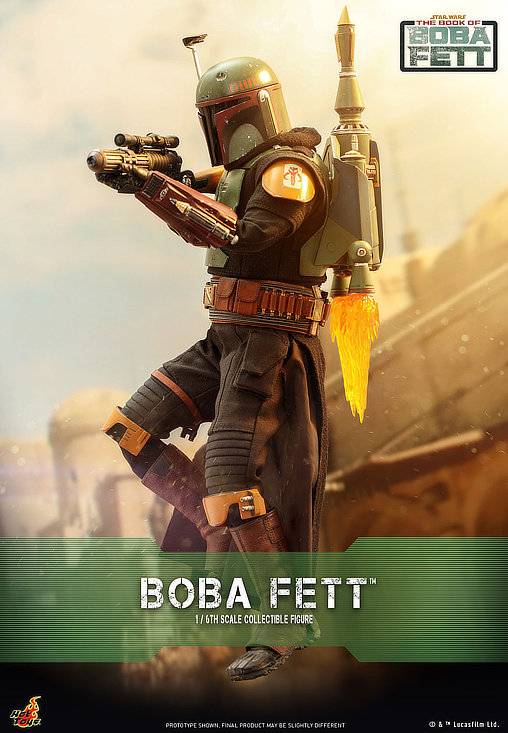 Star Wars - The Book of Boba Fett: Boba Fett, 1/6 Figur von Hot Toys