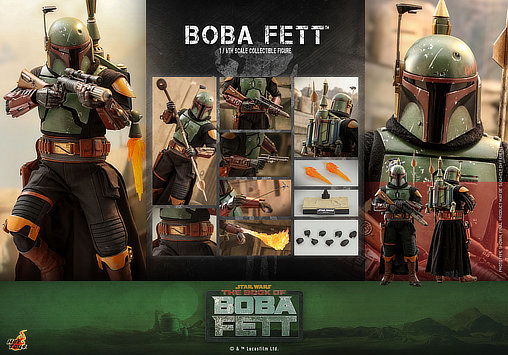 Star Wars - The Book of Boba Fett: Boba Fett, 1/6 Figur von Hot Toys