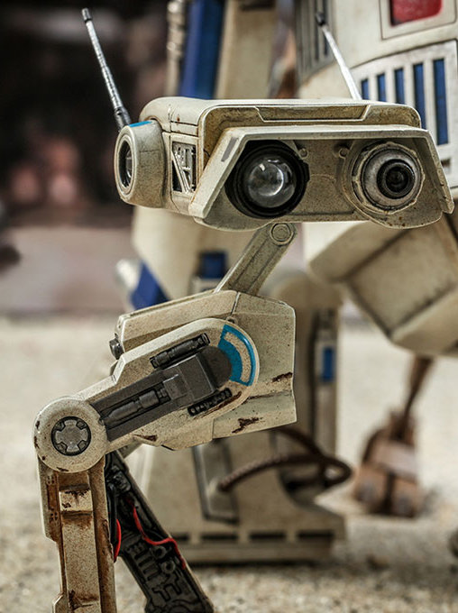 Star Wars - The Book of Boba Fett: R5-D4 and Pit Droid and BD-72, 1/6 Figur von Hot Toys