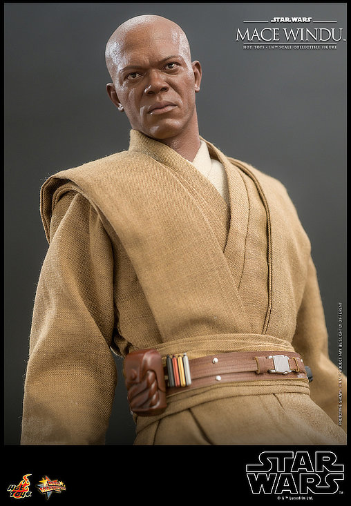 Star Wars - Episode II - Attack of the Clones: Mace Windu, 1/6 Figur von Hot Toys