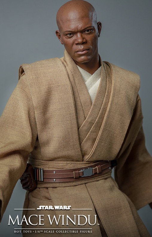 Star Wars - Episode II - Attack of the Clones: Mace Windu, 1/6 Figur von Hot Toys