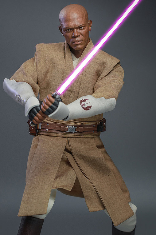 Star Wars - Episode II - Attack of the Clones: Mace Windu, 1/6 Figur von Hot Toys