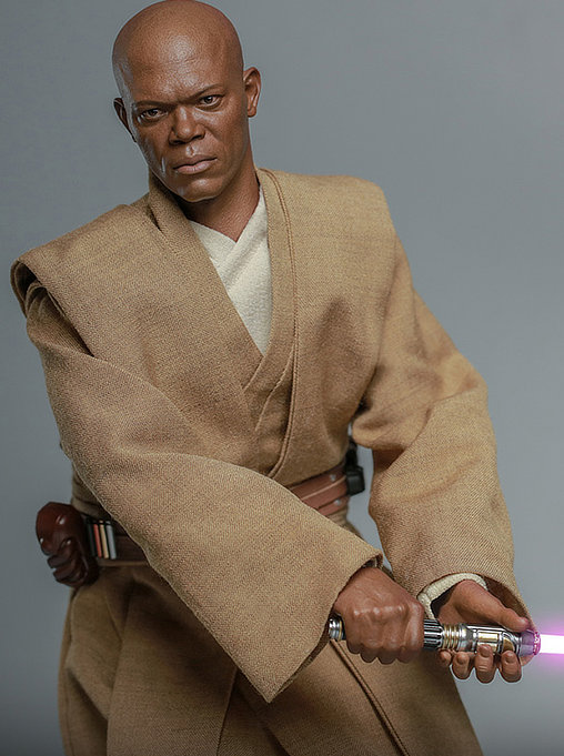 Star Wars - Episode II - Attack of the Clones: Mace Windu, 1/6 Figur von Hot Toys