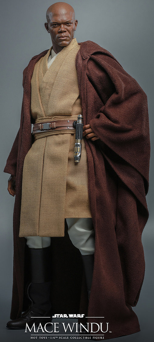 Star Wars - Episode II - Attack of the Clones: Mace Windu, 1/6 Figur von Hot Toys