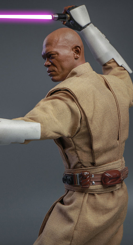 Star Wars - Episode II - Attack of the Clones: Mace Windu, 1/6 Figur von Hot Toys