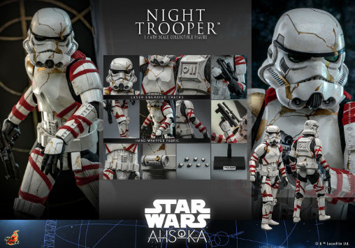 Star Wars - Ahsoka: Night Trooper, 1/6 Figur von Hot Toys