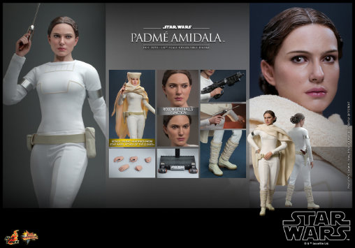 Star Wars - Episode II - Attack of the Clones: Padmé Amidala, 1/6 Figur von Hot Toys