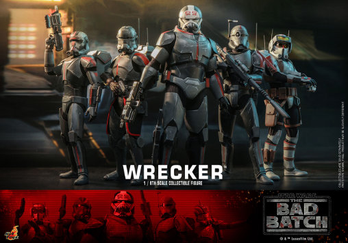 Star Wars - The Bad Batch: Wrecker, 1/6 Figur von Hot Toys