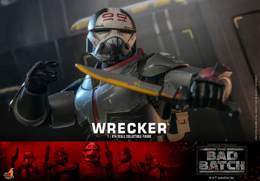 Star Wars - The Bad Batch: Wrecker, 1/6 Figur von Hot Toys