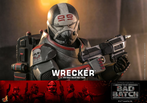 Star Wars - The Bad Batch: Wrecker, 1/6 Figur von Hot Toys