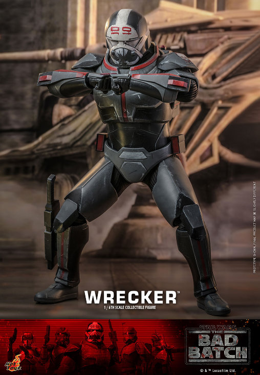 Star Wars - The Bad Batch: Wrecker, 1/6 Figur ... https://spaceart.de/produkte/sw182-wrecker-figur-hot-toys.php