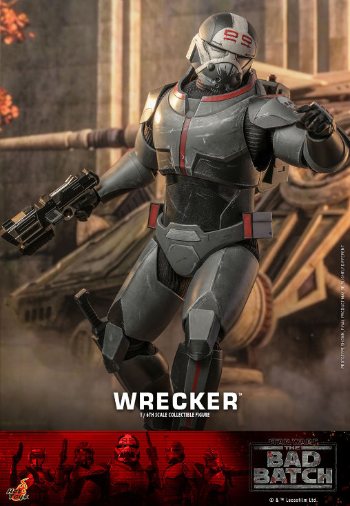 Star Wars - The Bad Batch: Wrecker, 1/6 Figur ... https://spaceart.de/produkte/sw182-wrecker-figur-hot-toys.php