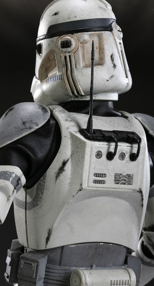 Star Wars - The Clone Wars: 41st Elite Corps Clone Trooper, 1/6 Figur von Sideshow