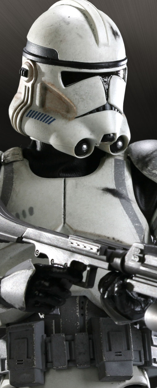 Star Wars - The Clone Wars: 41st Elite Corps Clone Trooper, 1/6 Figur von Sideshow