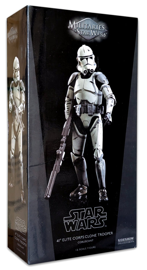 Star Wars - The Clone Wars: 41st Elite Corps Clone Trooper, 1/6 Figur von Sideshow