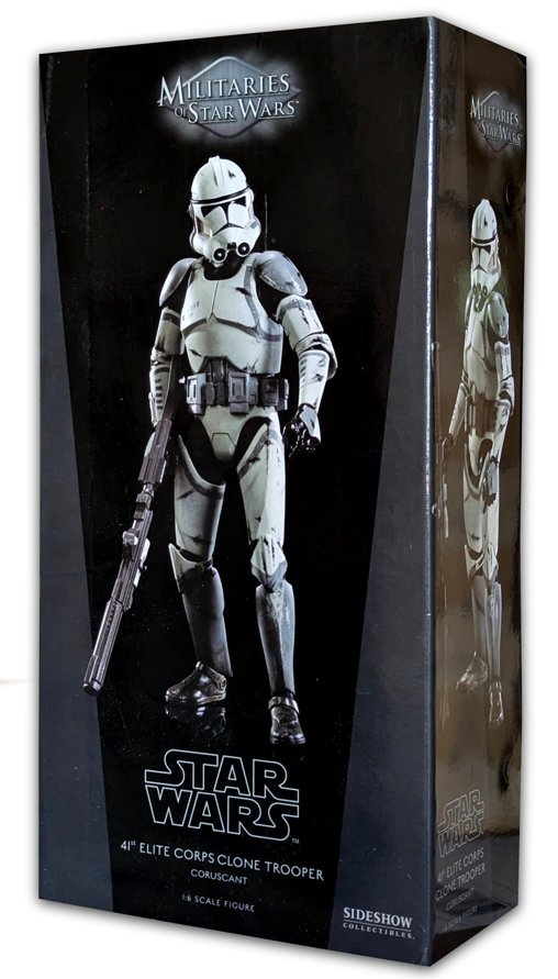 Star Wars - The Clone Wars: 41st Elite Corps Clone Trooper, 1/6 Figur von Sideshow