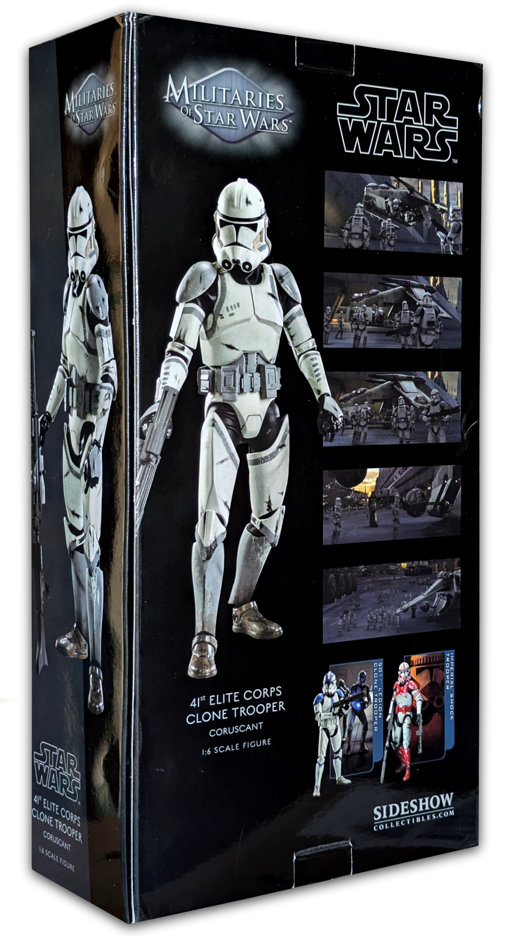Star Wars - The Clone Wars: 41st Elite Corps Clone Trooper, 1/6 Figur von Sideshow