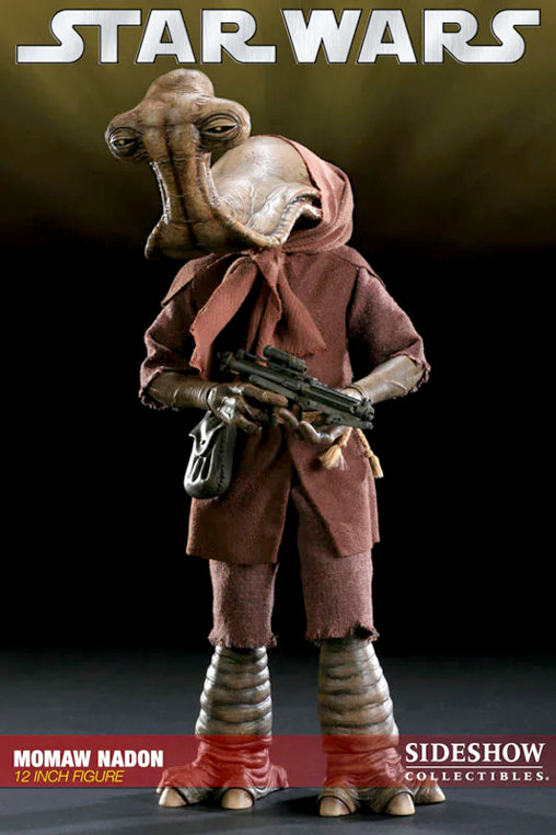 Star Wars - Episode IV - A New Hope: Momaw Nadon, 1/6 Figur von Sideshow