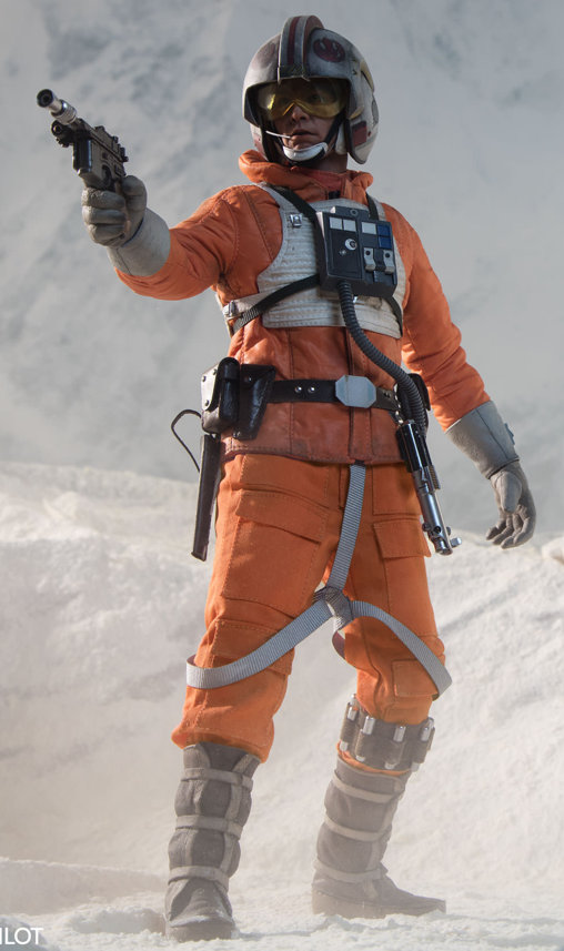 Star Wars - Episode V - The Empire Strikes Back: Luke Skywalker - Rogue Group Snowspeeder Pilot, 1/6 Figur von Sideshow