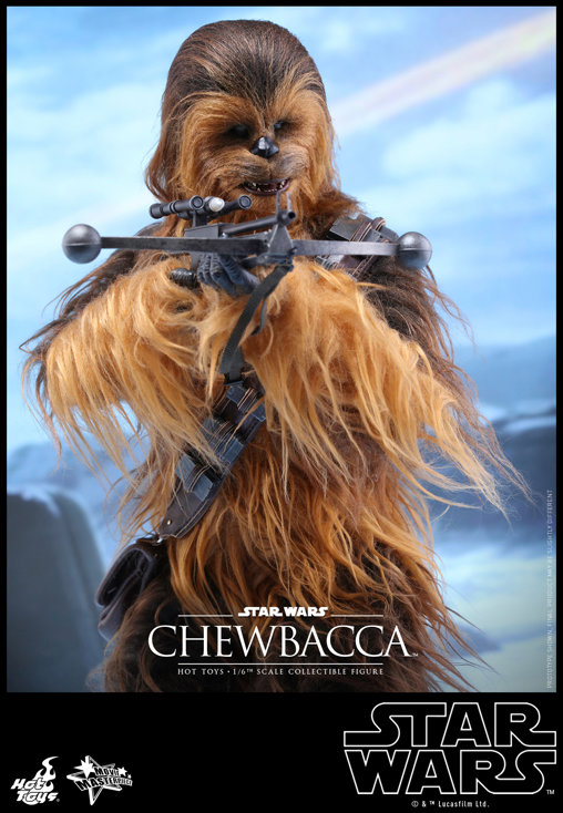 Star Wars - Episode VII - The Force Awakens: Chewbacca, 1/6 Figur von Hot Toys