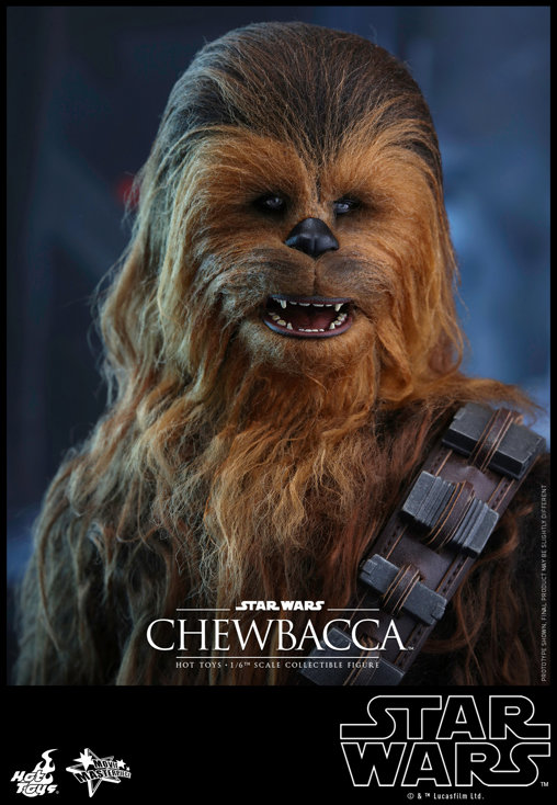 Star Wars - Episode VII - The Force Awakens: Chewbacca, 1/6 Figur von Hot Toys