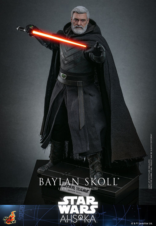 Star Wars - Ahsoka: Baylan Skoll, 1/6 Figur von Hot Toys