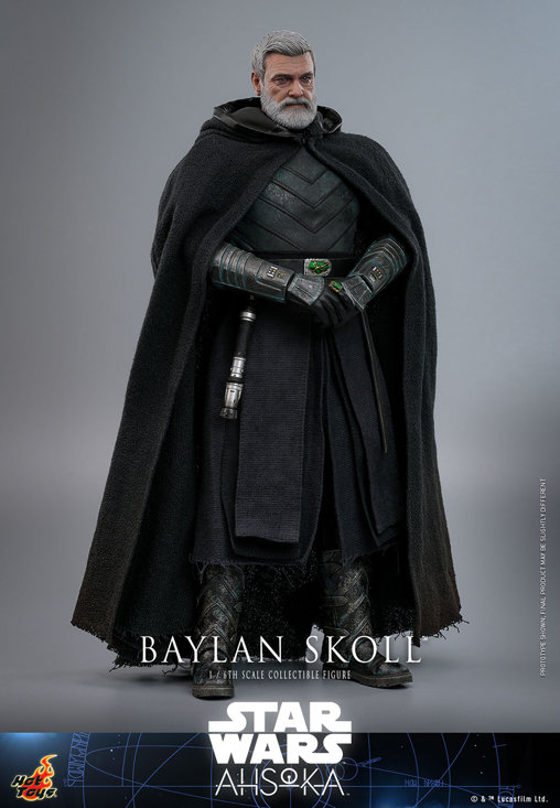 Star Wars - Ahsoka: Baylan Skoll, 1/6 Figur von Hot Toys