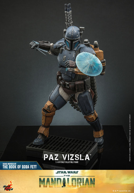 Star Wars - The Mandalorian: Paz Vizsla, 1/6 Figur von Hot Toys