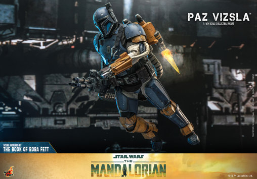 Star Wars - The Mandalorian: Paz Vizsla, 1/6 Figur von Hot Toys