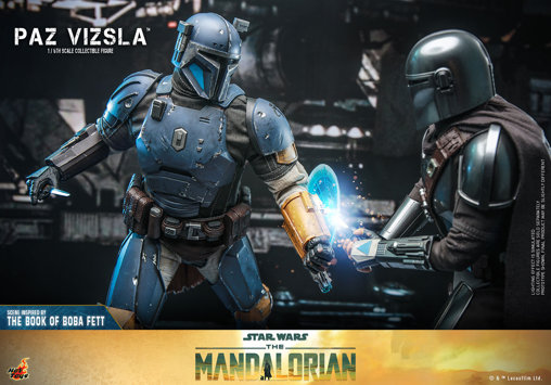 Star Wars - The Mandalorian: Paz Vizsla, 1/6 Figur von Hot Toys