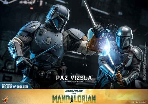 Star Wars - The Mandalorian: Paz Vizsla, 1/6 Figur von Hot Toys