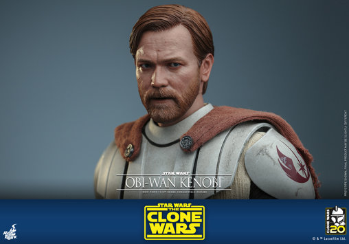 Star Wars - The Clone Wars: Obi-Wan Kenobi, 1/6 Figur von Hot Toys