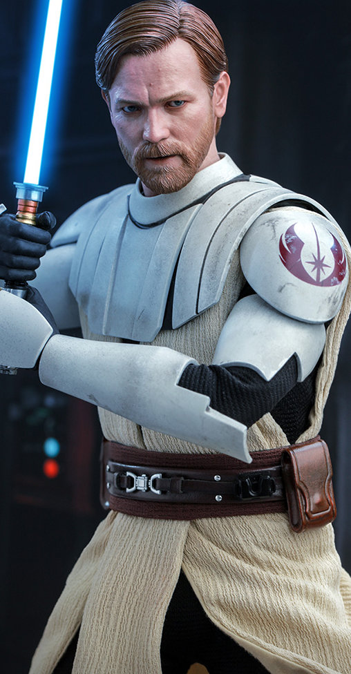 Star Wars - The Clone Wars: Obi-Wan Kenobi, 1/6 Figur von Hot Toys