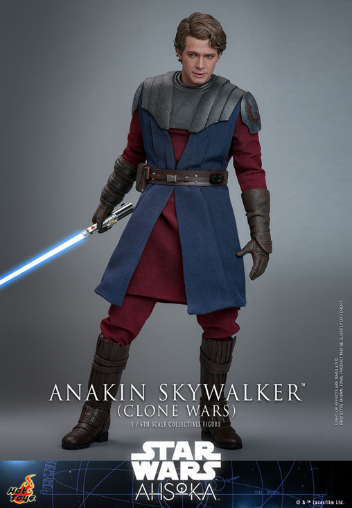 Star Wars - Ahsoka: Anakin Skywalker - Clone Wars, 1/6 Figur von Hot Toys