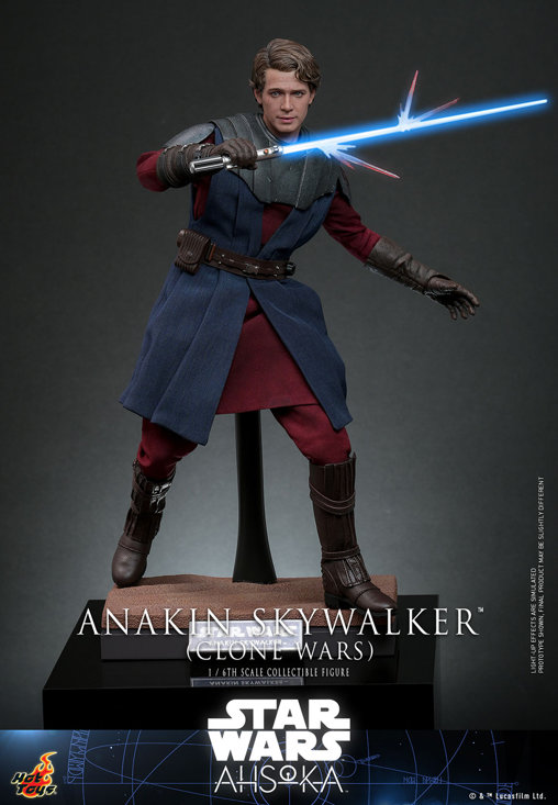 Star Wars - Ahsoka: Anakin Skywalker - Clone Wars, 1/6 Figur von Hot Toys