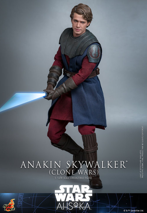 Star Wars - Ahsoka: Anakin Skywalker - Clone Wars, 1/6 Figur von Hot Toys