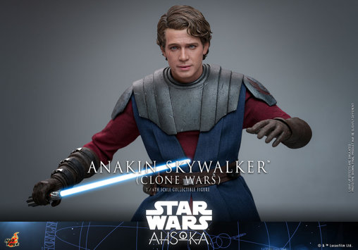 Star Wars - Ahsoka: Anakin Skywalker - Clone Wars, 1/6 Figur von Hot Toys