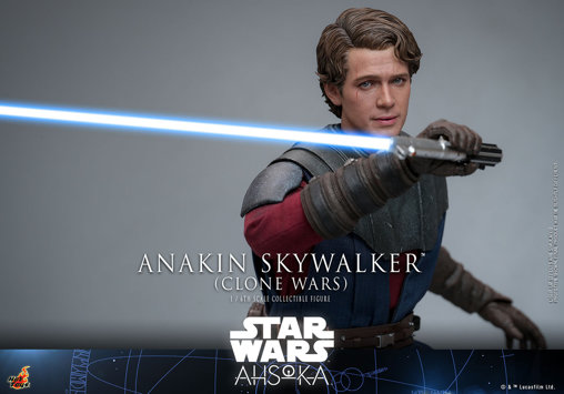 Star Wars - Ahsoka: Anakin Skywalker - Clone Wars, 1/6 Figur von Hot Toys