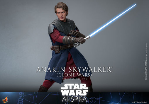 Star Wars - Ahsoka: Anakin Skywalker - Clone Wars, 1/6 Figur von Hot Toys
