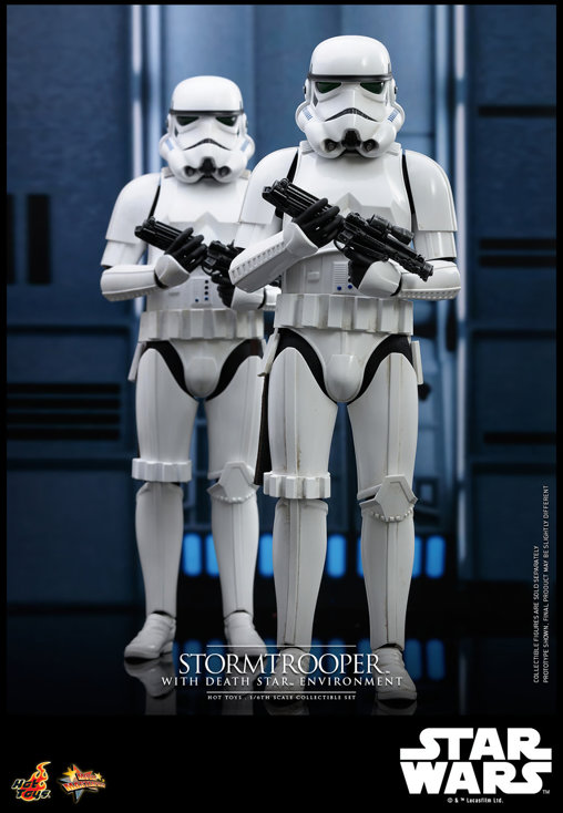 Star Wars: Stormtrooper - Death Star Environment, 1/6 Figur von Hot Toys