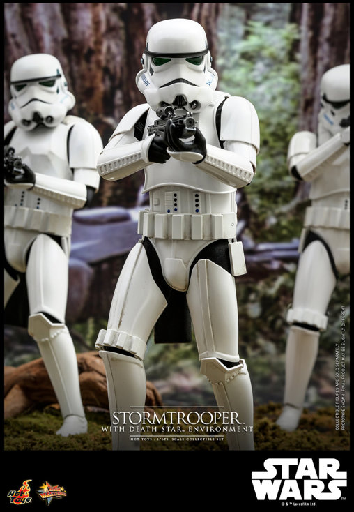 Star Wars: Stormtrooper - Death Star Environment, 1/6 Figur von Hot Toys