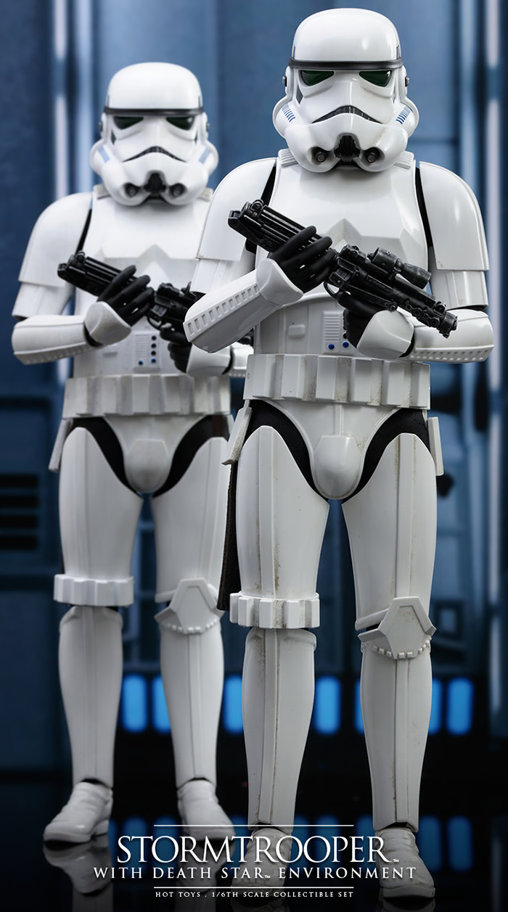 Star Wars: Stormtrooper - Death Star Environment, 1/6 Figur von Hot Toys