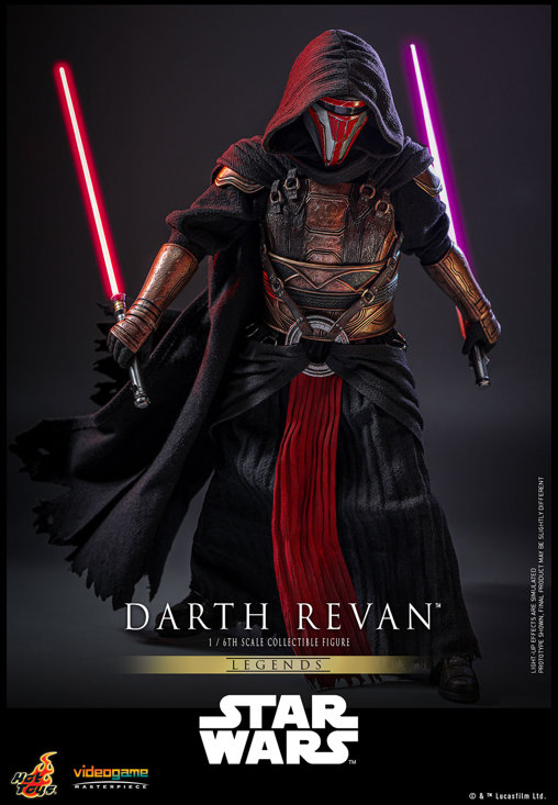 Star Wars - Legends: Darth Revan, 1/6 Figur von Hot Toys