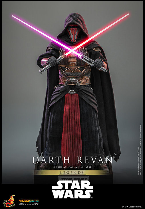 Star Wars - Legends: Darth Revan, 1/6 Figur von Hot Toys